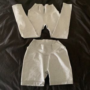 Balance Athletica Seamless Ribbed Leggings and Shorts